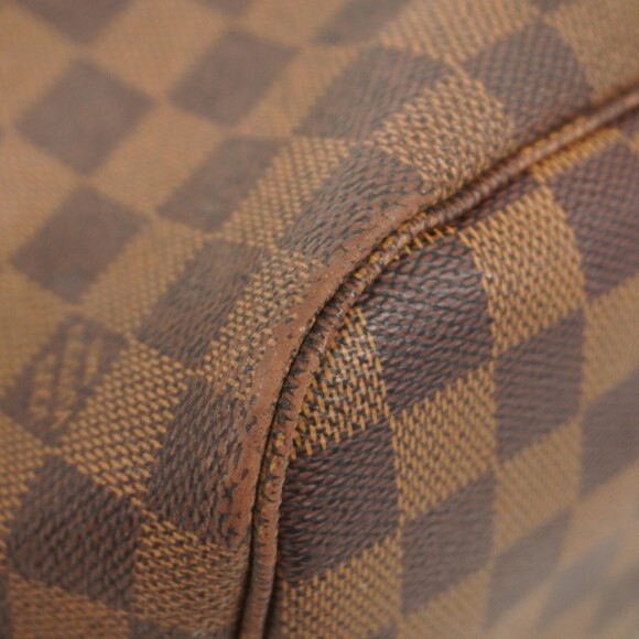 LOUIS VUITTON Brown Damier Neverfull MM Tote Bag - Picture 6 of 16